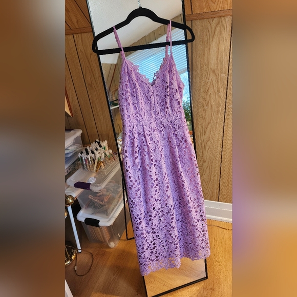 ASTR the Label - Pink Lace Dress - Picture 2 of 4